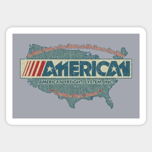 American Freight System 1966 Sticker